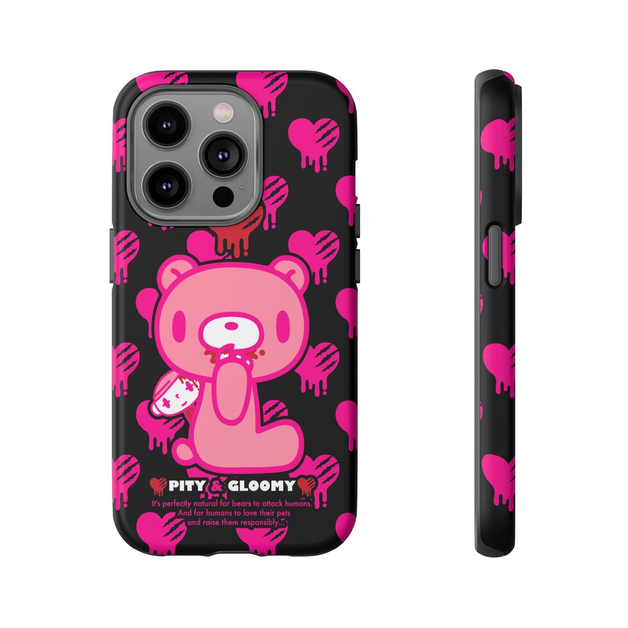 Gloomy Bear Pink Phone Case